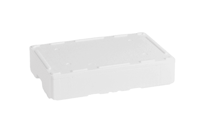EPS box 16 L, 600x400x122 mm - 1 pallet (80 pieces)