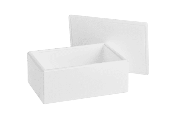EPS box 28 L, 550x380x230 mm - 1 pallet (60 pieces)