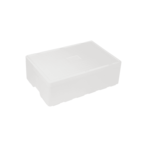 EPS box 28 L, 595x400x173 mm - 1 pallet (60 pieces)