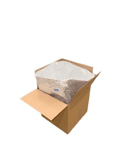 Termokasse foldbar - 400 x 400 x 400 mm + (4-lags isolerende pose)