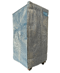 Wiederverwendbare Thermohaube für Rollcontainer 85 x 70 x 155 cm mit Klapptür