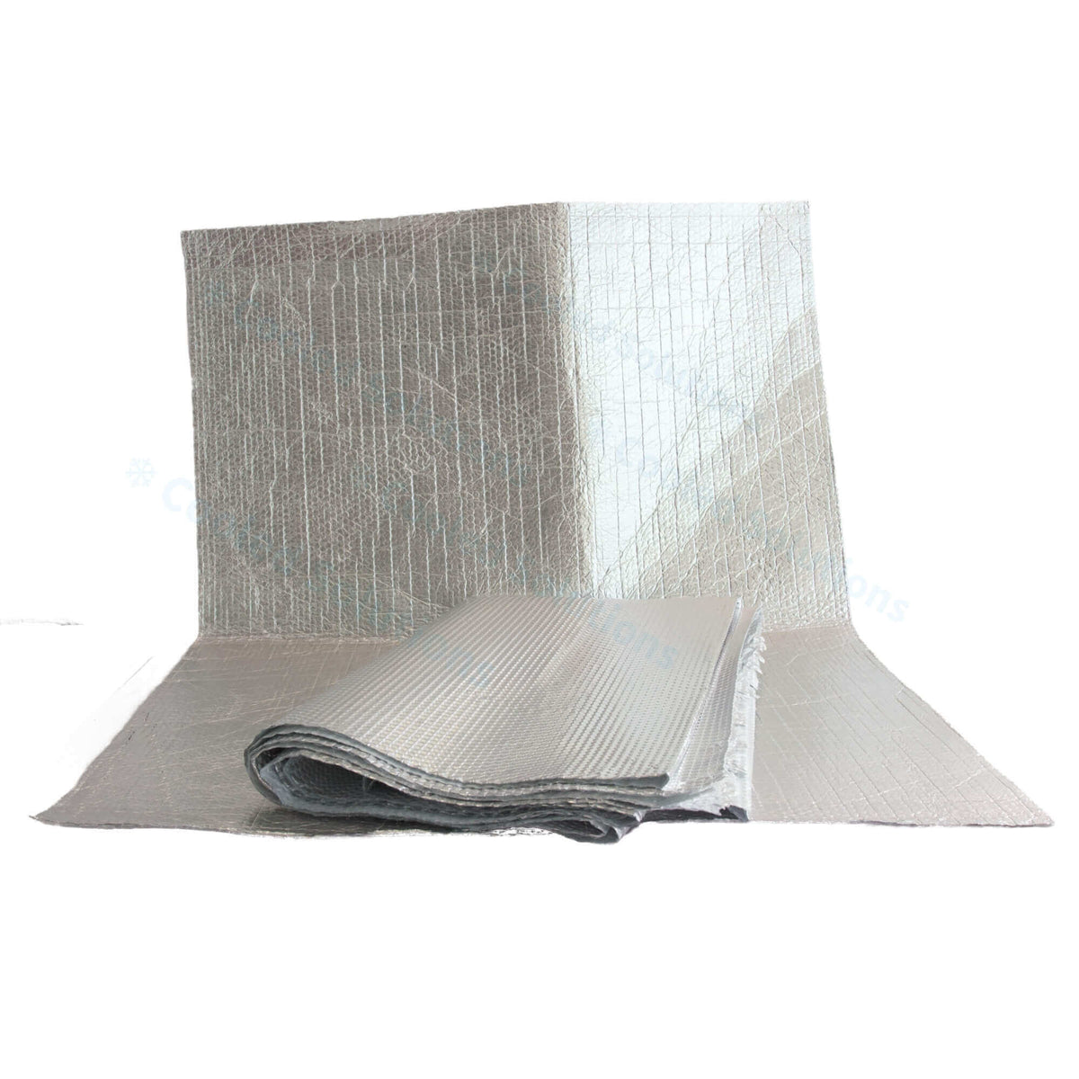 Insulated bottom Block pallet (130 x 150 cm) (Double Layer)