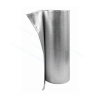 Isolatiefolie op rol 150cm x 50m x 3mm (Aluminium + Bubbelfolie + Aluminium)
